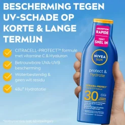 Sale NIVEA SUN Zonnebrand Protect & Hydrate Zonnemelk SPF30 200 ML