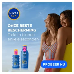 Clearance NIVEA SUN Zonnebrand Protect & Hydrate Zonnespray SPF50+ 200 ML