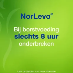 Best Norlevo Levonorgestrel Morning After Pil 1,5 mg