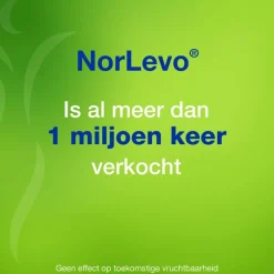 Best Norlevo Levonorgestrel Morning After Pil 1,5 mg