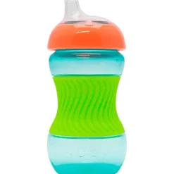 Best Nûby Nuby Mini Easy Grip Drinkbeker Siliconen Huls Groen 180 ML