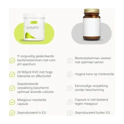 Online Nupure probaflor - Probiotica complex, hooggedoseerd met inulin, 30 capsules