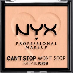 Sale NYX Professional Makeup Can't Stop Won't Stop Mattifying Powder Light Medium CSWSM03 Light Medium