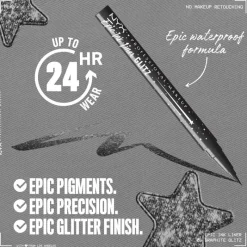 Online NYX Professional Makeup Epic Ink Linker Glitz 0 6 Graphite Glitz
