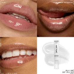 Clearance NYX Professional Makeup Jelly Job Lipgloss 01 Just Jelly Transparant