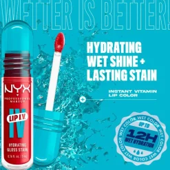 Online NYX Professional Makeup Lip IV Hydraterende Lipgloss Berry Thirsty 10 Berry Thirsty