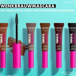 New NYX Professional Makeup Thick It. Stick It! Wenkbrauwmascara 5 Cool Ash Brown TISI05 Cool Ash Brown