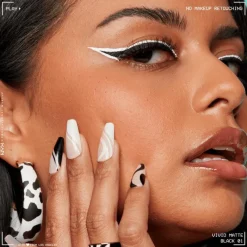 Sale NYX Professional Makeup Vivid Matte Liquid Eyeliner Zwart Black