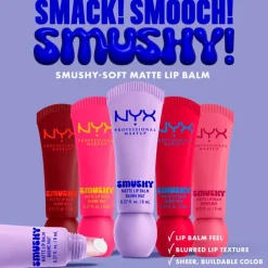 Online NYX Professional Makeup NYX Smushy Matte Lip Balm Smudge Fud SMUDGE FUDGE