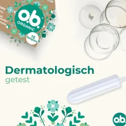 Online OB o.b.® Organic Cotton Normal 16 Stuks