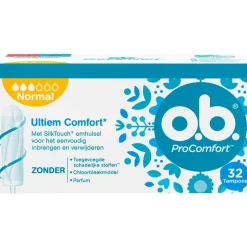 Outlet OB o.b. ProComfort Normal Tampons 32 Stuks