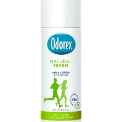 Clearance Odorex Natural Fresh Deodrant Spray Mini 50 ML