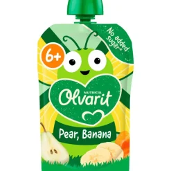 Online Olvarit Knijpfruit 6+ Peer Banaan 100 gram