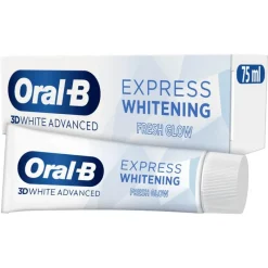 Online Oral-B 3D White Advanced Express Whitening Fresh Glow Tandpasta - 75ML