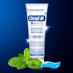 Online Oral-B 3D White Advanced Express Whitening Fresh Glow Tandpasta - 75ML