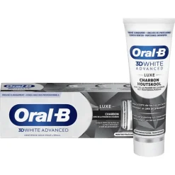 Clearance Oral-B 3D White Advanced Houtskool Tandpasta - 75 ML