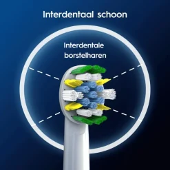 Outlet Oral-B Floss Action Opzetborstels Wit - 4 Stuks