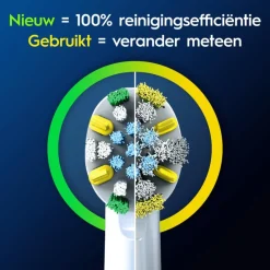 Outlet Oral-B Floss Action Opzetborstels Wit - 4 Stuks