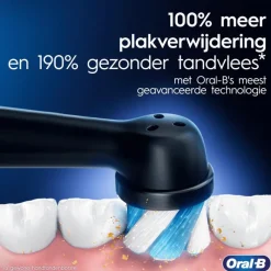 Clearance Oral-B iO 6 Duo Zwart & Roze 2 Elektrische Tandenborstels