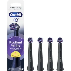Online Oral-B iO Radiant White Opzetborstels Zwart 4 Stuks 26