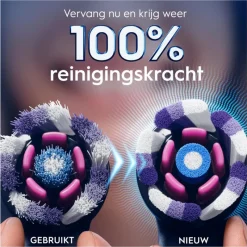 Online Oral-B iO Radiant White Opzetborstels Zwart 4 Stuks 26