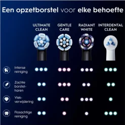 Hot Oral-B iO Ultimate Clean Opzetborstels Zwart - 8 Stuks 26