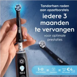 Best Oral-B iO Ultimate Clean Opzetborstels Zwart 4 Stuks 26