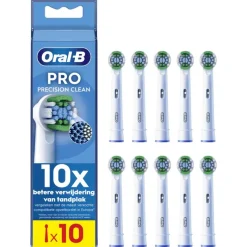 Discount Oral-B Precision Clean Opzetborstels Wit - 10 Stuks