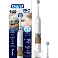 Discount Oral-B Pro Junior 6+ Star Wars Yoda Elektrische Tandenborstel By Braun