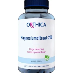 New Orthica Magnesiumcitraat-200 Tabletten