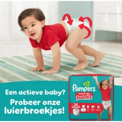 Best Pampers Baby Dry XXL Pack Luiers Maat 4+ 10-15 KG 114 Stuks