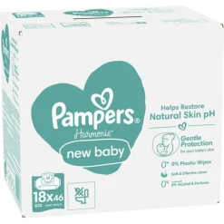 Best Pampers Harmonie New Baby Billendoekjes 18x46 Stuks