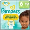 Sale Pampers Premium Protection Luiers Maat 6 13-18 KG 19 Stuks