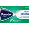 Online Panadol Junior Zetpillen 250 mg Paracetamol voor kinderen van 1 tot 6 jaar 10 stuks
