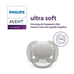 Discount Philips Avent Fopspeen Ultra Soft 18M+ Double Pack - SCF093/05
