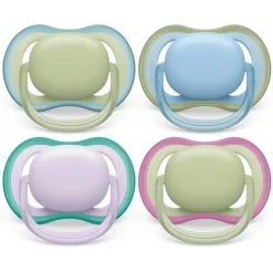 Outlet Philips Avent Fopspeen Ultra Air Day 0-6M Double Pack, mixed - SCF087/05