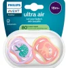 Discount Philips Avent Fopspeen Ultra Air Day 18M+ Double Pack, mixed - SCF349/49
