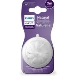 Hot Philips Avent Natuurlijke Zuigreflex Flesspeen 2 stuks 0m SCY961/02