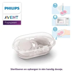 Best Philips Avent Ultra Air Day and Night – Fopspeenset – 2 stuks – 6-18 mnd - SCF087/18