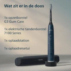 Outlet Philips Sonicare Elektronische Tandenborstel 7100 Series Marineblauw HX7423/09