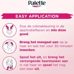 New Poly Palette Perfecte Gloss Color Haarverf 6-0 Licht Bruin 6-0 Lichtbruin