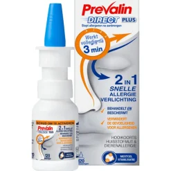 Hot Prevalin Direct Plus Hooikoorts Neusspray 20 ML