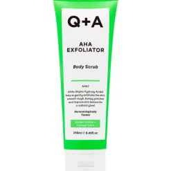 Clearance Q+A AHA Exfoliator Body Scrub 250ML