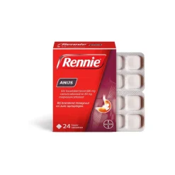 Best Rennie Anijs Kauwtabletten Bij Brandend Maagzuur 24 stuks