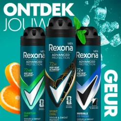 Discount Rexona Men Advanced Protection Sport Cool Deodorant Spray 150 ML