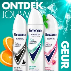 Best Rexona Woman Advanced Protection Shower Fresh Deodorant Spray 150 ML