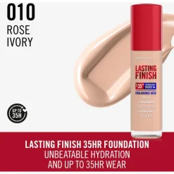 Hot Rimmel London Rimmel Lasting Finish 35Hr Foundation 010 Rose Ivory