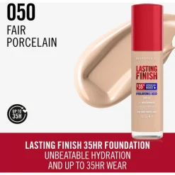 Hot Rimmel London Rimmel Lasting Finish 35Hr Foundation 050 Fair Porcelain