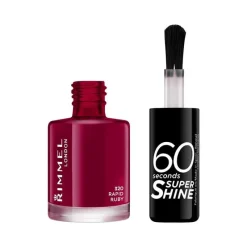 Best Rimmel London 60 Seconds Super Shine nagellak 320 Rapid Ruby 320 - Rapid Ruby