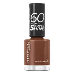 Outlet Rimmel London 60 Seconds Supershine Nagellak 8 ML 140 Chocolate Eclipse